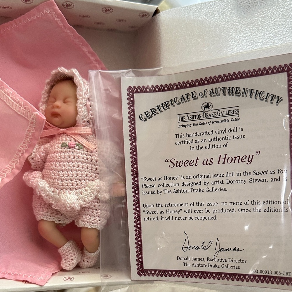 The Ashton-Drake Galleries 'Sweet as Honey' Doll - Pink